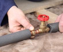 Our San Diego Plumbing Contractors Insulate Interior and Exterior Piping